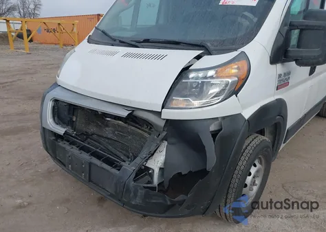 2021 Ram Promaster 3500 Cargo Van High Roof 159 Wb Ext z USA, uszkodzony, nr VIN 3C6MRVJG9ME561902